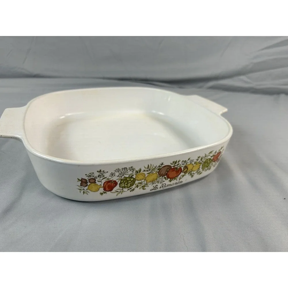 Corning Ware Le Romarin A-10-B Oval‎ Casserole Dish USA